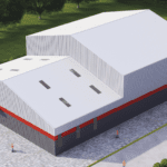 Render Image of PEB Building
